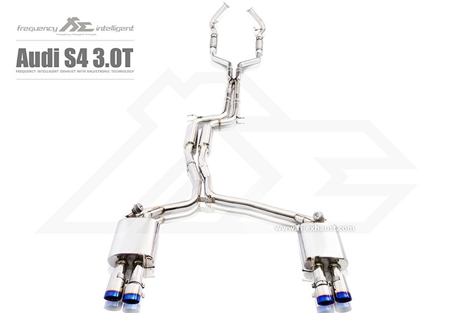 FI Exhaust Cat-Back Systeem Audi S4 B8 3.0TFSi Valvetronic