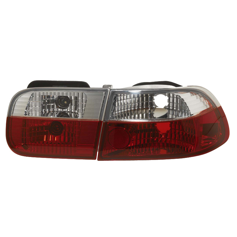 Luces traseras Honda Civic 92-95 2/4 door rojo/blanco