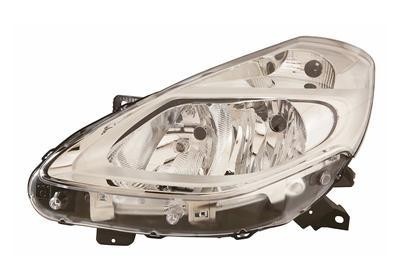 koplamp, Valeo, H7+H7, elektr verstelb, chroom, rechts Renault C