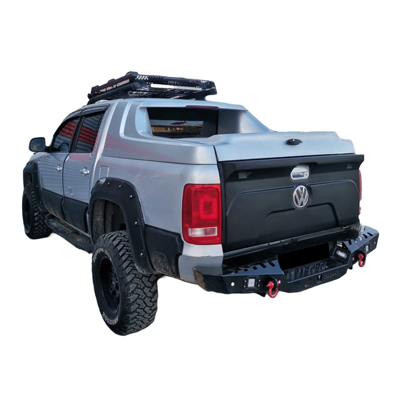 Achterklepcover  Volkswagen Amarok MK1 2010-2022 - Matzwart