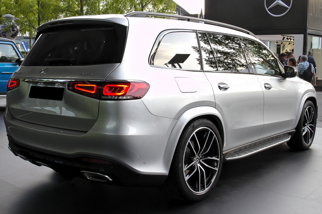 Sidesteps Treeplanken Mercedes GLS X167 met LED