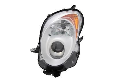 koplamp, Valeo, H7+H7, elektr verstelb, incl stelmotortje, recht