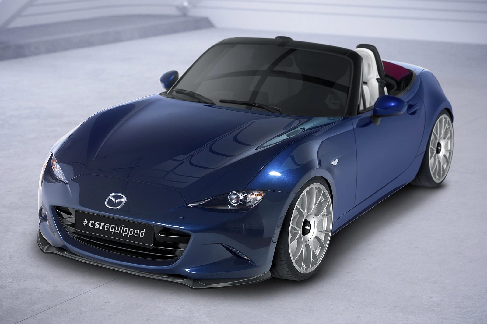 Voorspoiler Mazda MX-5 (Typ ND) Glans Zwart (2015–)