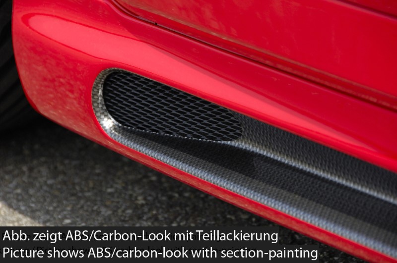 Zijskirts Opel Astra G 3-Deurs ABS Carbon-look Rieger