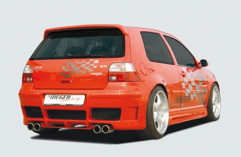 Bumperbalk voor achterbumper RS-4-Look VW Golf IV Rieger