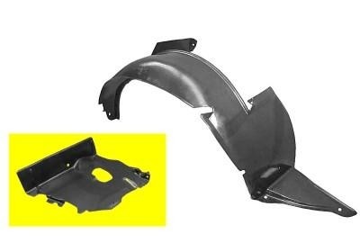 binnenscherm, plastic, voor, rechts Peugeot Partner, 1996-2002