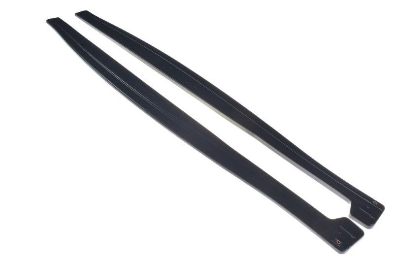 Zijskirts Diffusers JAGUAR XF- R Glanzend Zwart