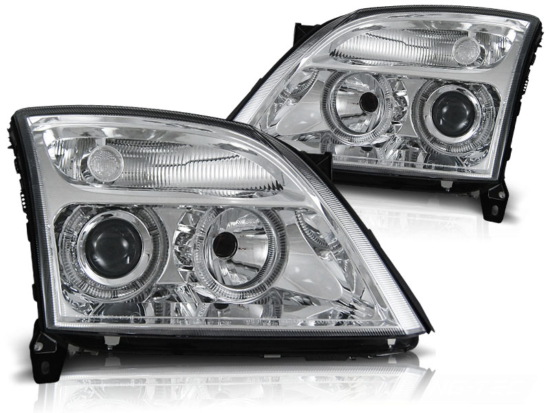Faros Opel Vectra C/Signum Angel Eyes cromo