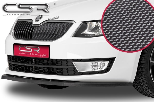 Cupspoilerlip carbon-look Skoda Octavia III CSL059-C