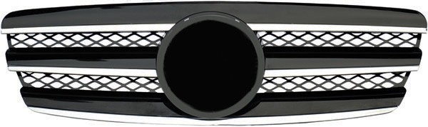 Grill KPL. DB W211 02-06 chrome/black