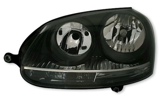 Faros VW Golf V Black/cristal Electric