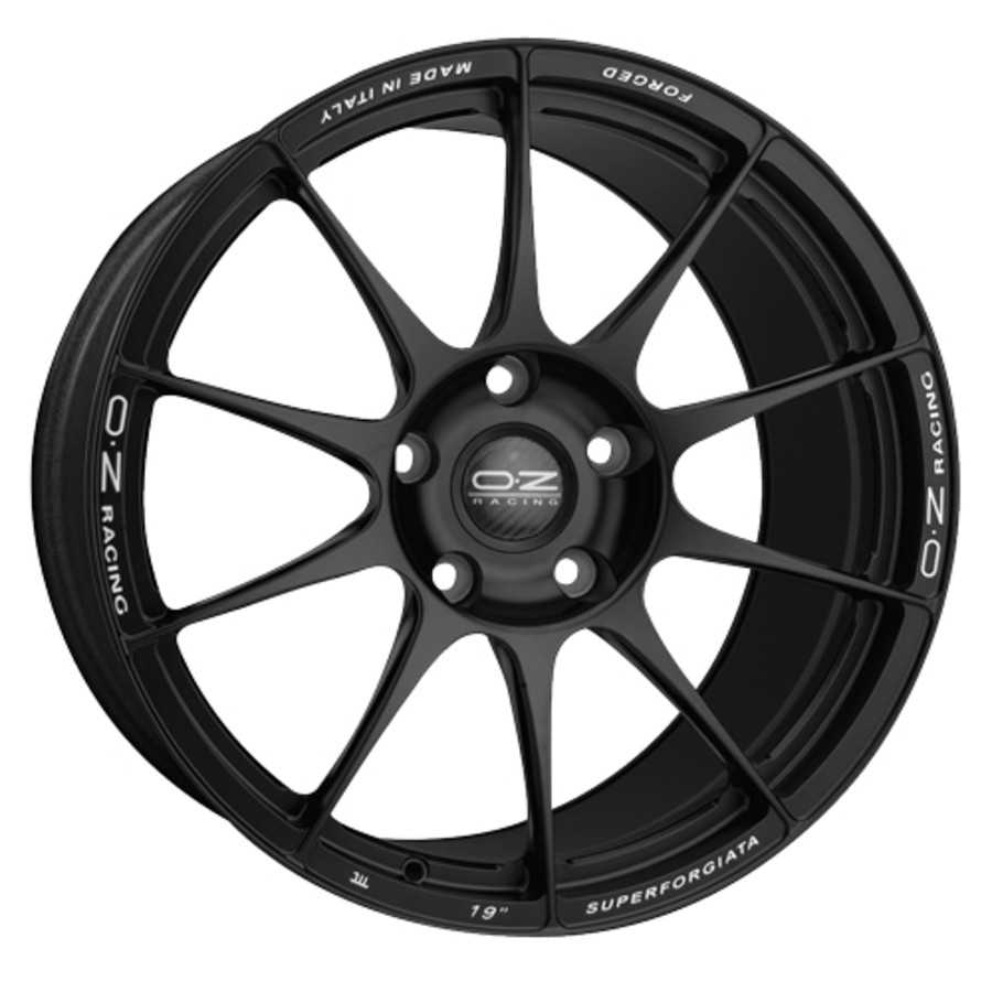 Velgen OZ Superforgiata 5 Fori matt black 8.5x19 inch 5x112 ET48