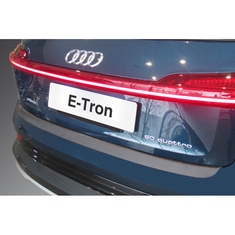 ABS Achterbumper beschermlijst  Audi E-Tron 2018- Zwart