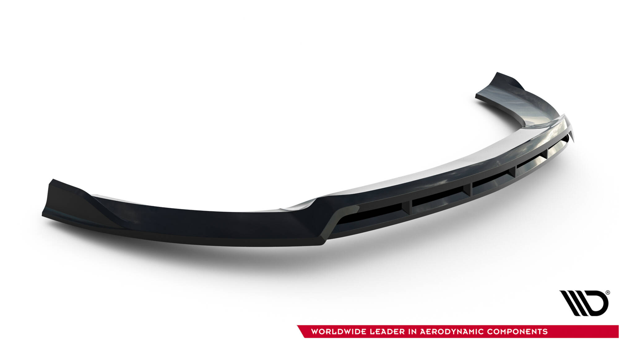 Voorspoiler V.6 Mercedes-Benz V-klasse AMG-Line W447 Facelift Maxton Glanzend zwart