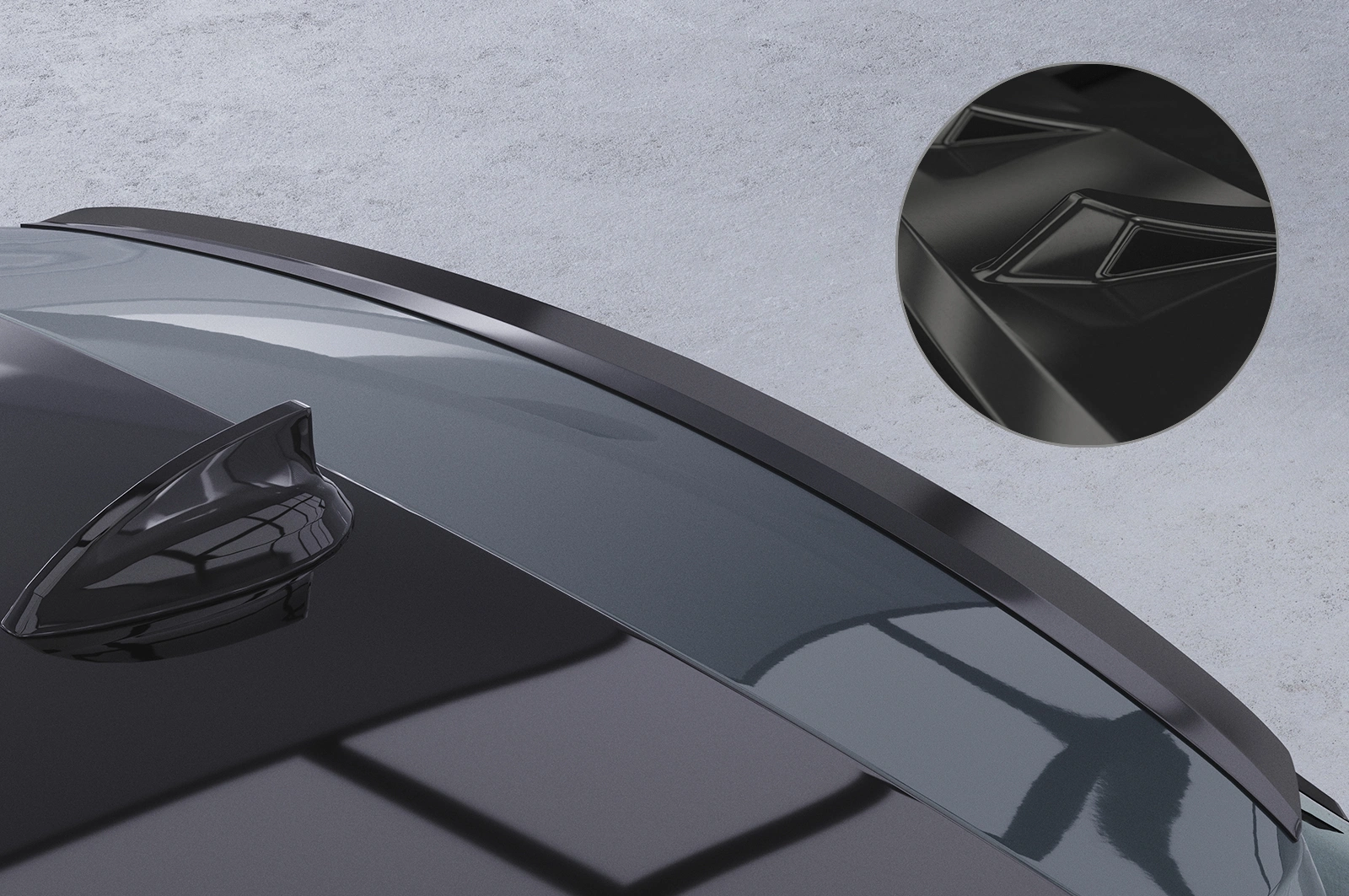 Achterspoiler BMW 3-serie F31 Touring (05/2012–06/2019) Glans Zwart – CSR Automotive