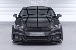 Voorspoiler Audi A3 S-Line / S3 8V – CSR Automotive Bekerspoilerlip Glanzend Zwart