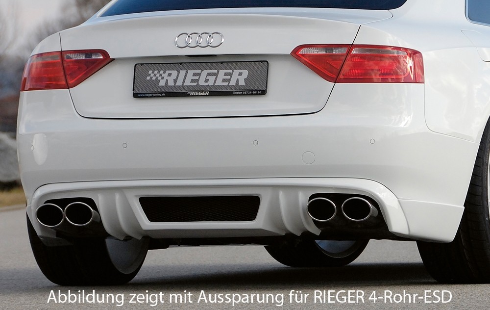 Achterbumperaanzet Audi A5 B8/B81 07-11 Rieger Duplex