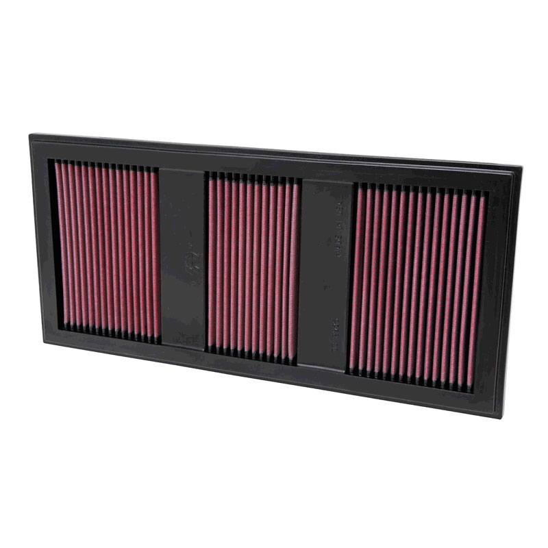 K&N vervangingsfilter  Mercedes Benz C300, C350, CLS, E300, E350, E400, GLK350, ML350, R350, S350 2011-2013, S400 Hybrid 2014-, SL350 2011-2014, SLK350 2011-2016 (33-2985)