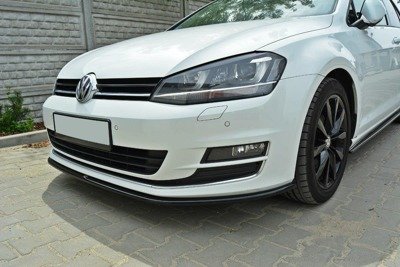 Voorspoiler VW Golf 7 Glans Zwart