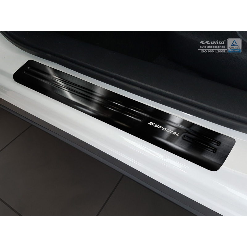 Zwart RVS Instaplijsten Mazda CX-5 2012-2017 4-delig