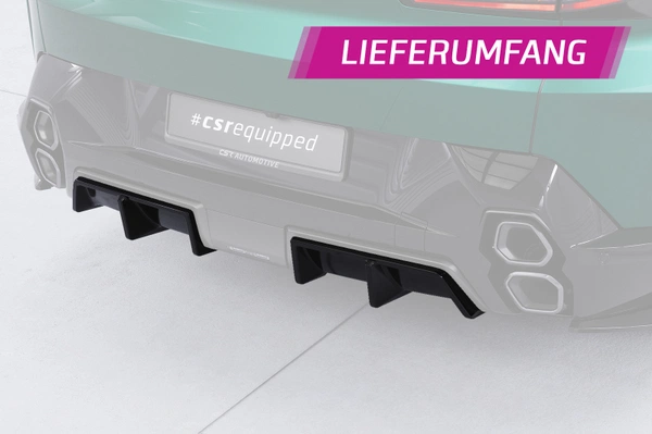 Diffuser | ABE voor BMW XM G09