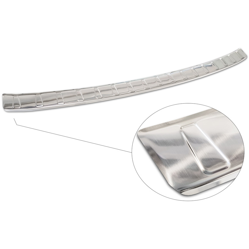 RVS Achterbumperprotector  Fiat 500e Berlina, 3+1 & Cabrio 2020- 'Ribs'
