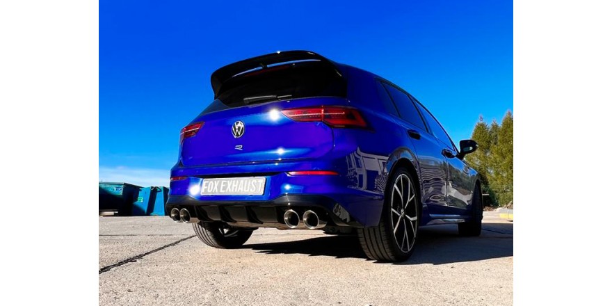 Sierstukken Volkswagen Golf 8 R 2x100 type 25 voor Originele Demper