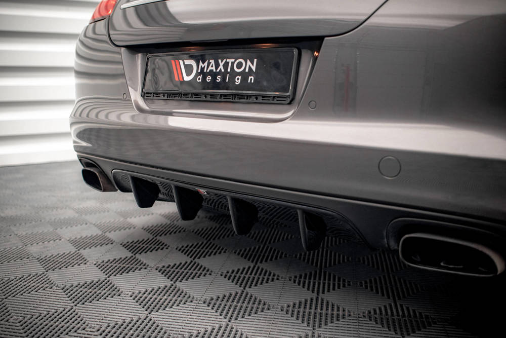 Diffuser Porsche Panamera 970 Maxton Glans Zwart