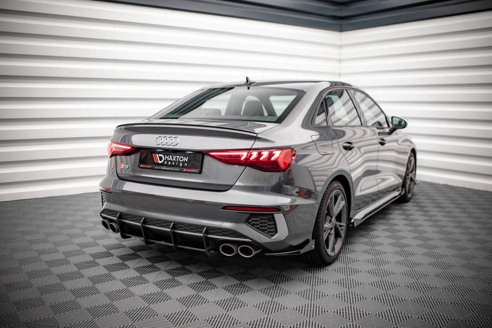 Street Pro Diffuser met Canards Audi S3 8Y Limousine