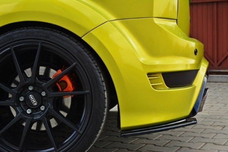 Achterzij Spoilers Ford Focus RS Mk1 Glanzend Zwart