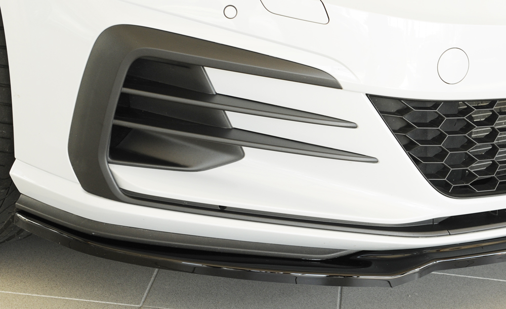 Spoilerzwaard Glossy Black Rieger VW Golf 7 GTI/GTD/GTE 2017-