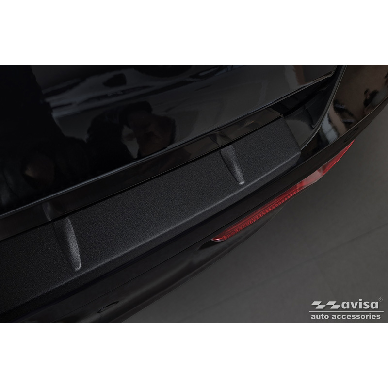 Matzwart RVS Achterbumperprotector  Kia Niro II Hybrid & Niro II EV (SG2) 2022- 'Ribs'