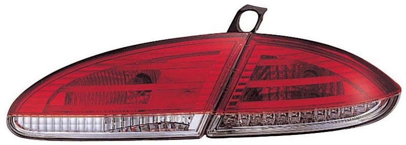 Luces traseras Seat Leon 1P 05- led rojo/claro