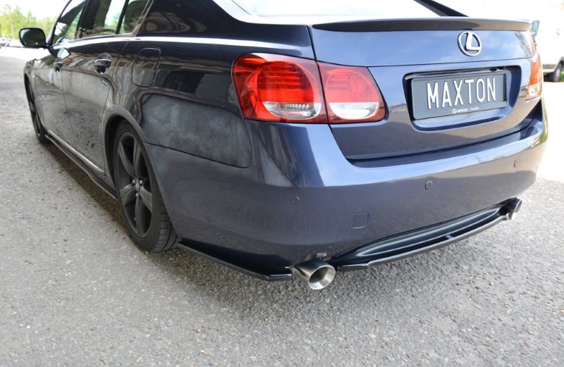 Achterzij Spoilers Lexus GS MK.3 Glanzend Zwart