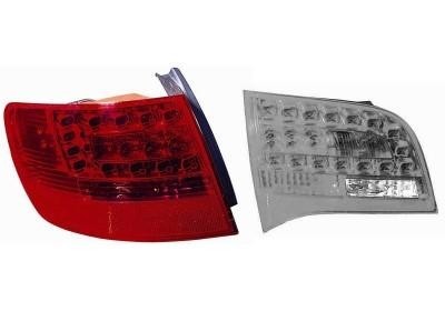 achterlicht, Avant, LED, buiten, incl fittingdeel, links Audi A6