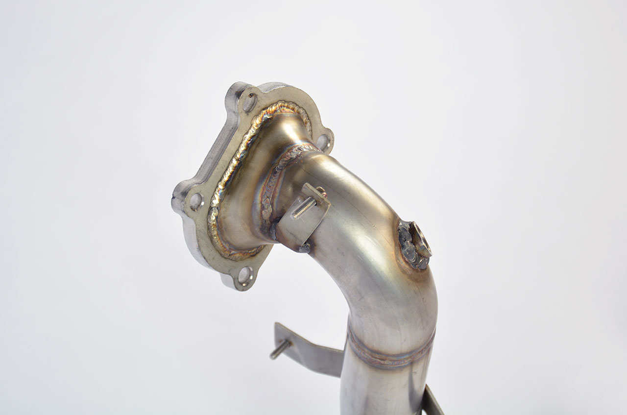 595 ABARTH 1.4T "Pista" (160 Hp) (Ø65) 2016 Turbo downpipe kit (Replaces catalytic converter)