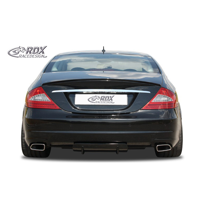Achterskirt 'Diffusor U-Diff'  Mercedes CLS-Klasse C219 2004-2010 (PU)