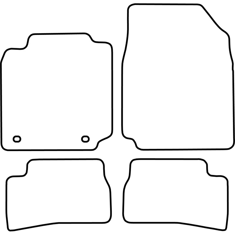 Automatten Nissan Micra 03-