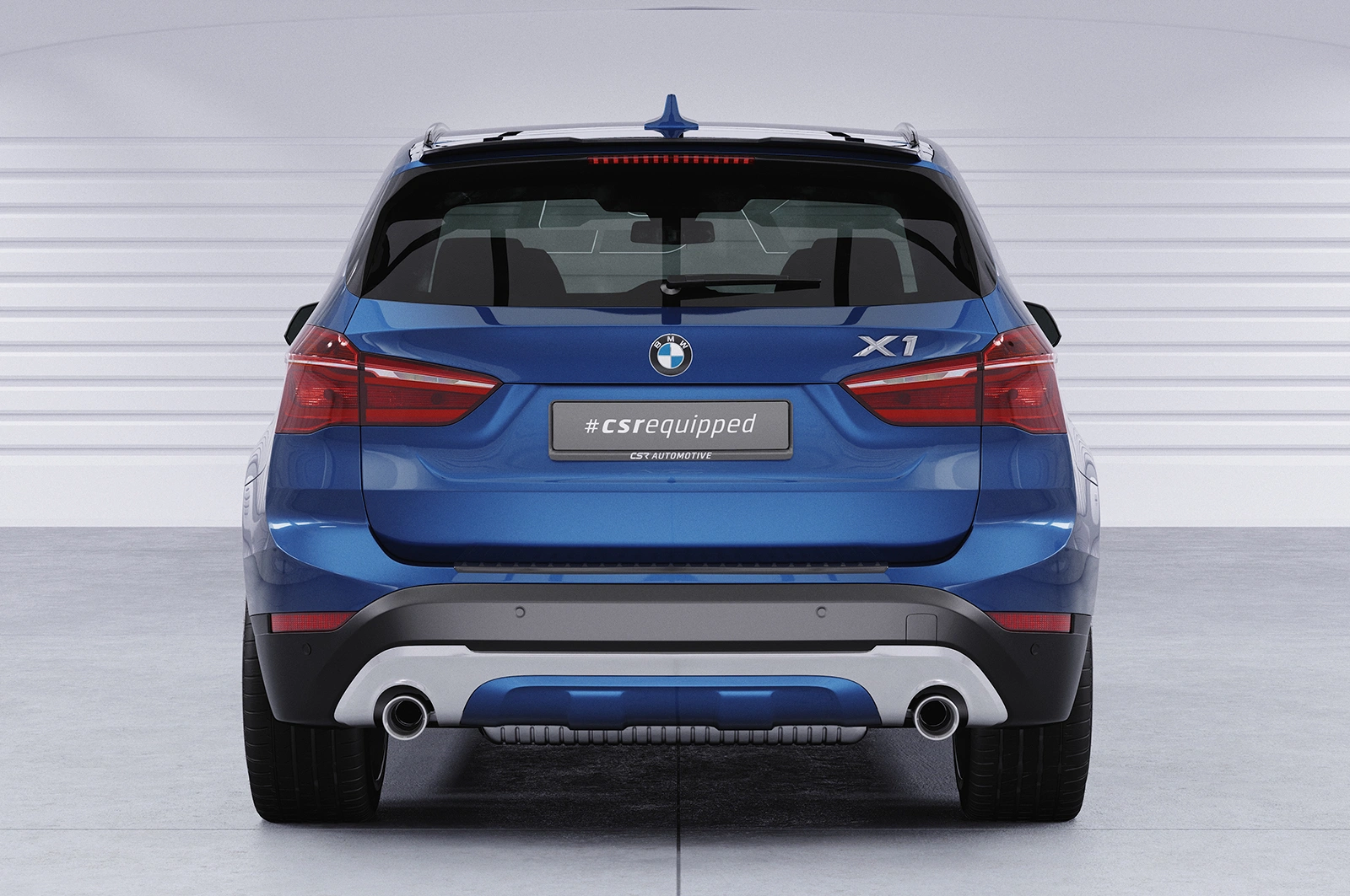 Achterspoiler BMW X1 F48 (2015–) Glans Zwart – CSR Automotive
