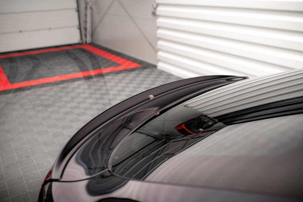 Spoiler BMW X6 M pakket F16 Maxton Glans Zwart