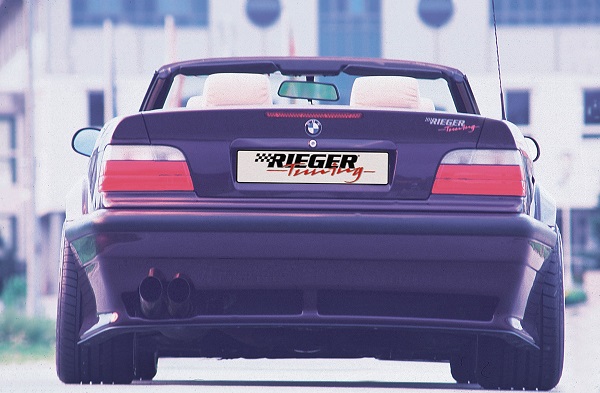 Spoilerzwaard voor Achterbumper Breedversie Polyester Rieger