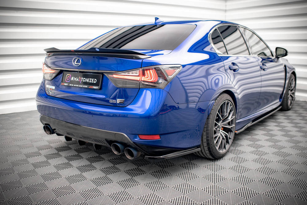 Zijdiffuser Lexus GS F Mk4 FL Maxton Glans Zwart