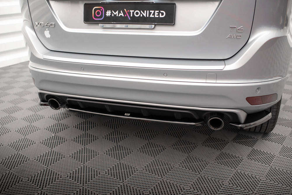 Diffuser Volvo XC60 R-Design Facelift 2013 - 2017 Maxton Glans Zwart