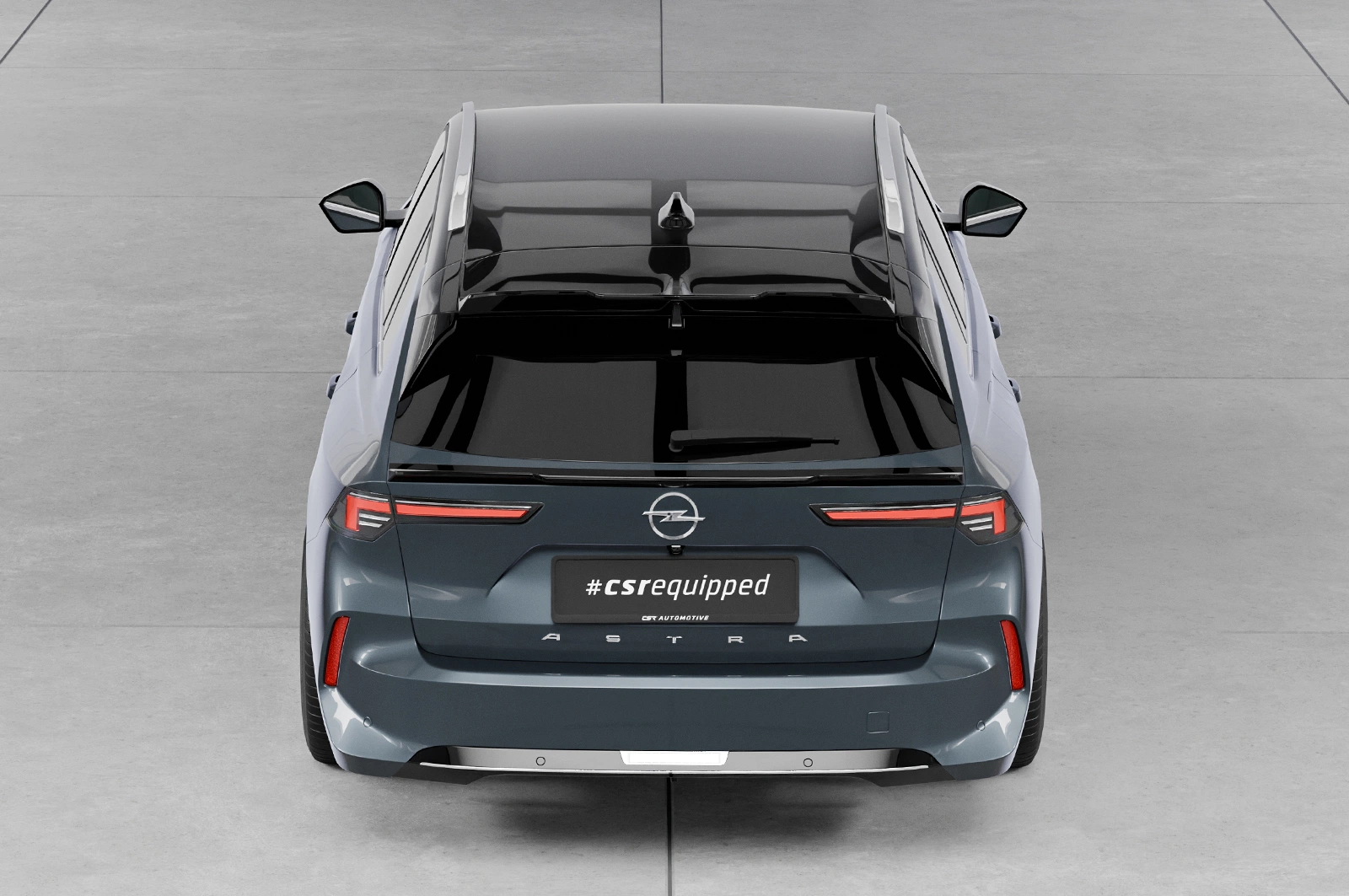 Achterspoiler Opel Astra L Sports Tourer glans zwart