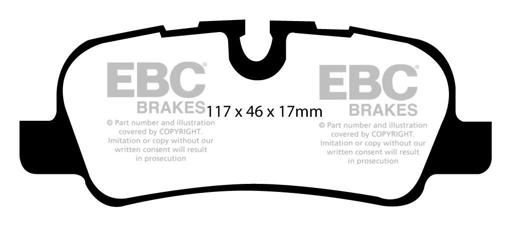 EBC Brakes LAND ROVER Range Rover 2.9 TD (from Vin 6A0000001) 20