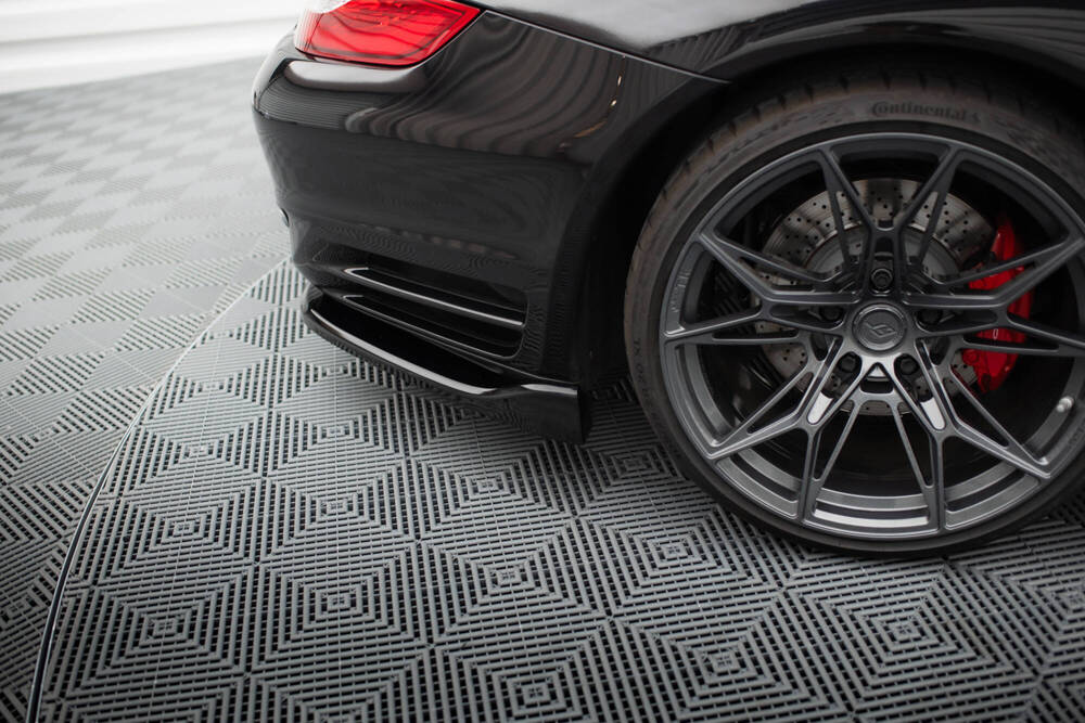 Diffuser Porsche 911 Turbo 997 Maxton Glans Zwart
