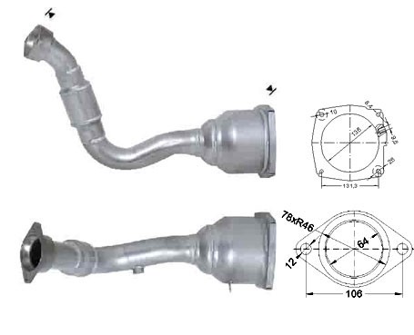Fiat ULYSSE 2.2TD JTD DPF 2179 cc 94 Kw / 128 cv 4HW Magnaflow C