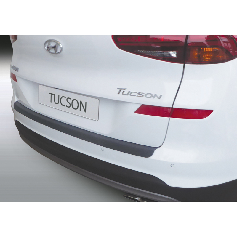 ABS Achterbumper beschermlijst  Hyundai Tucson Facelift 2018-2020 Zwart