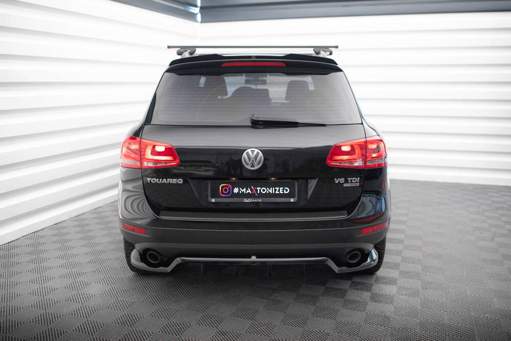 Spoiler Volkswagen Touareg Maxton Glans Zwart