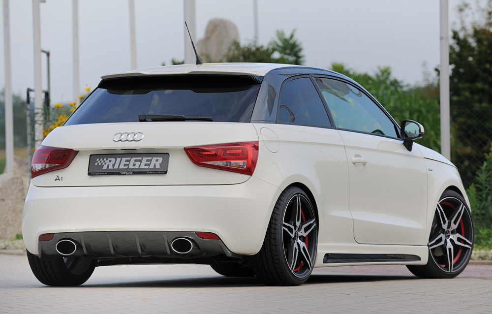 Einddemper Audi A1 (8X), 1.2l 63kW 1.4l 90/132kW 1.6 TDI 77kW Rieger